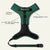 Richmond Green Dog Harness - Padded Handle, Embroidered Logo, D-Loop for Accessory Attachment 