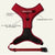 Richmond Red Dog Harness - Padded Handle, Embroidered Logo, D-Loop for Accessory Attachment 
